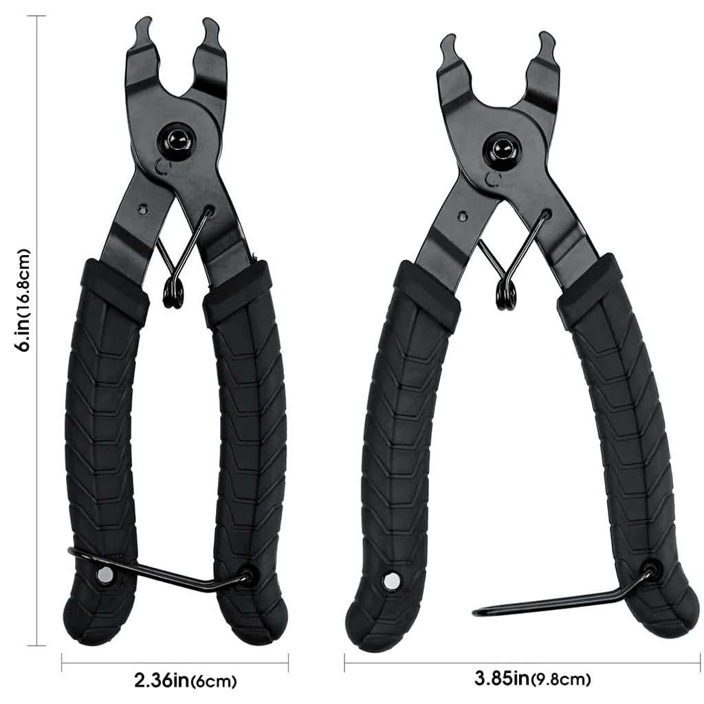 Serplex® Bike Link Plier 2 In 1 Bike Link Plier for Bike Link Opener Closer Plier Bike Chain Installation Tool Bike Link Remover Tool Universal Bike Link Plier Compatible with all Speed Chains Serplex® Bike Link Plier 2 In 1 Bike Link Plier for Bike Link Opener Closer Plier Bike Chain Installation Tool Bike Link Remover Tool Universal Bike Link Plier Compatible with all Speed Chains